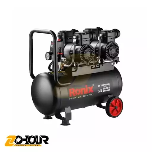 کمپرسور باد بی صدا 50 لیتری دوموتور رونیکس مدل Ronix RC-5013