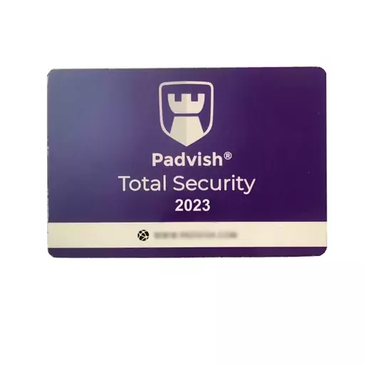 آنتی ویروس پادویش نسخه امنیت کامل Padvish Total Security یک کاربره یکساله