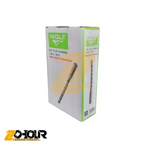 مته چهار شیار چهار الماسه ولف سایز 260×20 مدل Wolf Z4