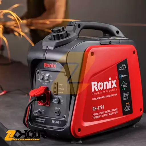 موتور برق بنزینی سایلنت 1200 وات رونیکس مدل Ronix RH-4791