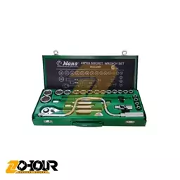 مجموعه 24 عددی اچار بکس هنس مدل Hans 4624-6MT