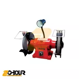 سنگ سنباده رومیزی سه فاز چراغ دار محک مدل Mahak GD-250 HL