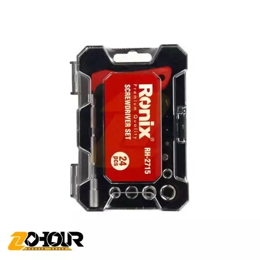 ست 24 عددی بیت و بکس رونیکس مدل Ronix RH-2715