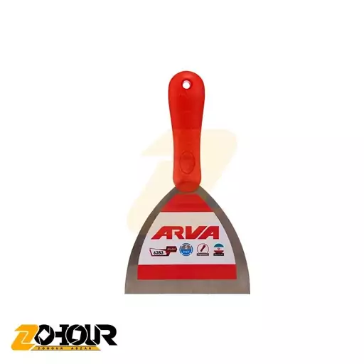 کاردک دسته پلاستیکی سایز 5 اینچ آروا مدل Arva 6283