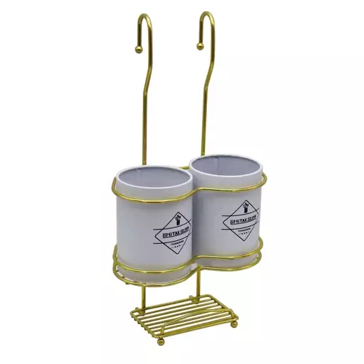 جاقاشقی و جااسکاجی لیمی تک استیل مدل دو قلو کد YPS-ESKAJDAR-41CM