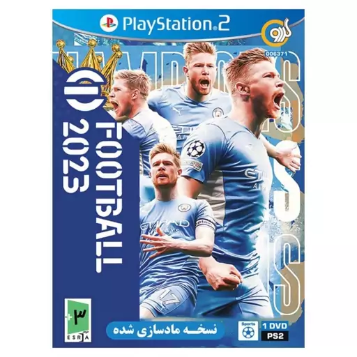 بازی پلی استیشن 2 PES 2023 DVD