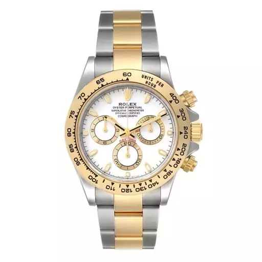 ساعت مچی مردانه رولکس دیتونا سه موتوره کرنوگراف  ROLEX DAYTONA SR-GD-GD-SR