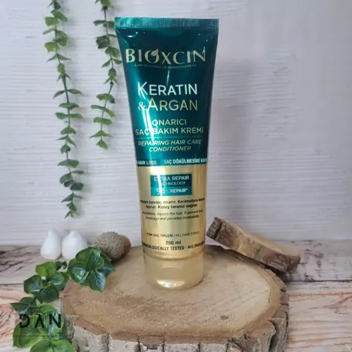 ماسک موی داخل حمام بیوکسین BIOXCIN مدل کراتین و آرگان Keratin and Argan