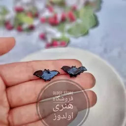 گوشواره خفاش گوشواره میخی گوشواره فانتزی گوشواره مینیمال گوشواره دخترانه گوشواره هالووینی گوشواره کریسمسی گوشواره یلدایی