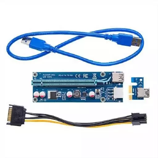 تبدیل کارت گرافیک PCI EXPRESS X1 to X16 رایزر مدل 009S