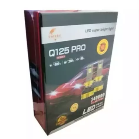 لامپ هدلایت خودرو تک پرو لنزو مدل q125 pro پایه H7