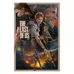 پوستر دیواری مدل the last of us 