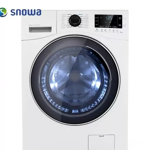 ماشین لباسشویی اسنوا SWM-E91W سفید 9 کیلویی سری اکتاپلاس