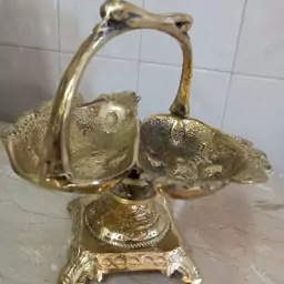 میوه خوری برنزی طرح خرما