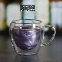 لیوان دوجداره پیرکس آنتی شوک