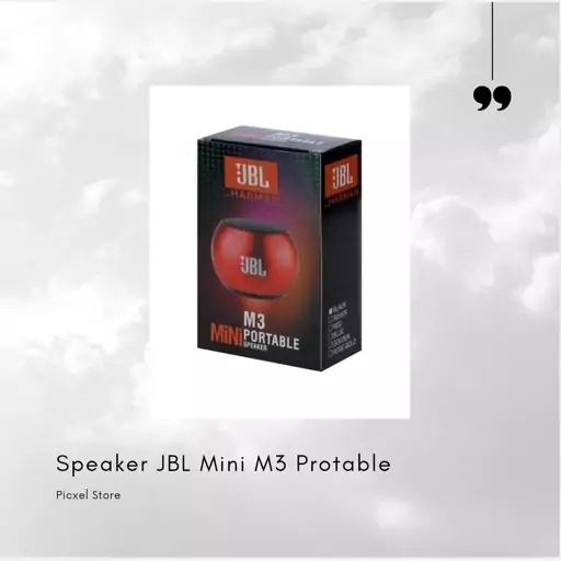 اسپیکر بلوتوثی JBL مدل Mini M3 Protable - مشکی