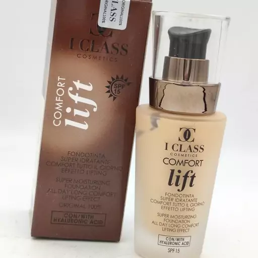 کرم پودر شیشه ای iclass lift foundation