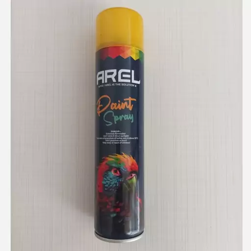 اسپری رنگ زرد مارک Arel حجم300ml