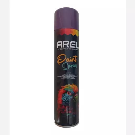 اسپری رنگ بنفش مارک Arel حجم300ml