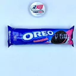 بیسکویت اورئو توت فرنگی وزن 133 گرم  OREO