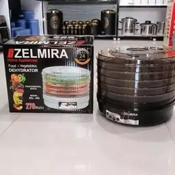 میوه خشک کن 6 طبقه زلمیرا Zelmira کیفیت عالی ارسال رایگان به کل ایران