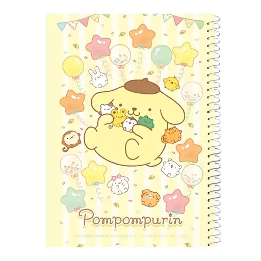 دفتر 100 برگ نقاشی جلد pompompurin