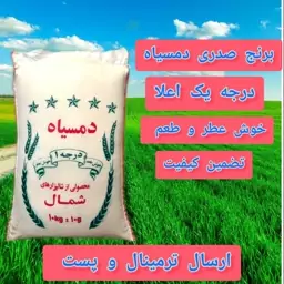 برنج صدری فوق اعلا درجه یک  بسیار معطر و خوش پخت بدون شکسته و خالص بسته یک کیلویی برای تست 