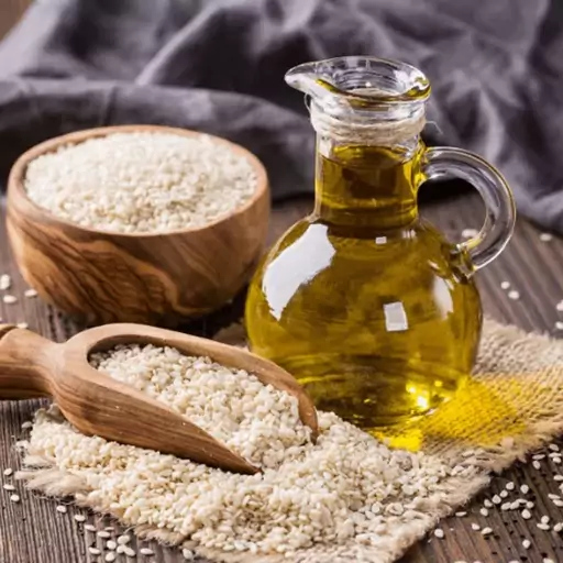 روغن کنجد مرغوب یک لیتری