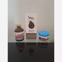 روغن و پماد سیاه دانه روجا، بدون واسطه مستقیم از تولید کننده اصل اعلاء درجه یک مارک روجا (دو در یک) همراه با( آفر ویژه)