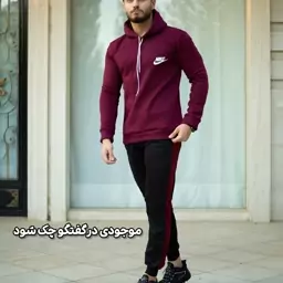 هودی و شلوار Nike مدل Simon (زرشکی)   لارج . حتما قبل از سفارش در بخش گفتگو از موجود بودن آن اطمینان حاصل کنید 