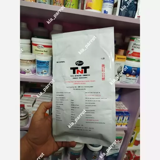 TNT تی ان تی پرندگان فایزر امریکا- 10 گرمی