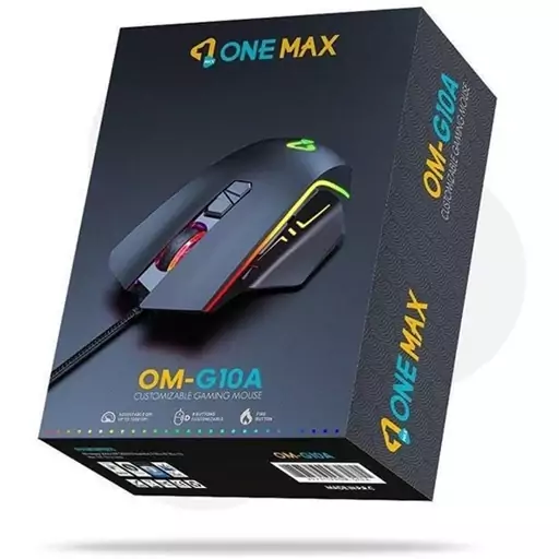 موس با سیم گیمینگ ONEMAX مدل OM-G10A