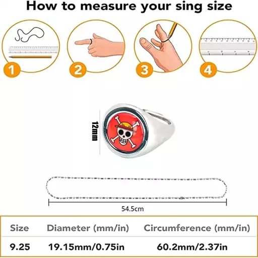 انگشتر وان پیس همراه با جعبه