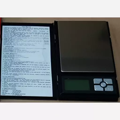 ترازوی دیجتالی Notebook دقت 0.1 گرم