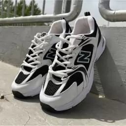 کتونی نیوبالانس 530 New Balance سفید مشکی اسپرت مردانه زنانه 37 تا 44