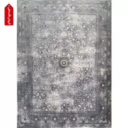 فرش ماشینی 1200 شانه - طرح وینتیج 2400- زمینه سبز- (فروش چکی 6 ماهه. خرید با کد jaziireh)