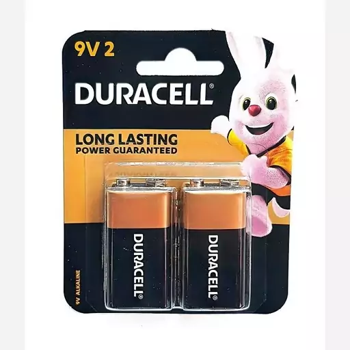 باتری کتابی 9 ولت آلکالاین دوراسل Duracell