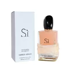 تستر عطر ادو پرفیوم زنانه جورجیو آرمانی مدل اس آی رز سیگنیچر Giorgio Armani Si Rose Signature حجم 100 میل