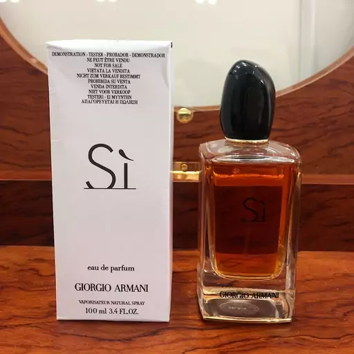 تستر عطر ادو پرفیوم زنانه جورجیو آرمانی مدل اس آی Giorgio Armani Si حجم 100 میل