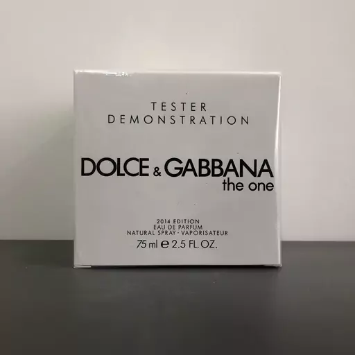 تستر عطر ادو پرفیوم زنانه دلچی گابانا مدل د وان Dolce Gabana the one حجم 75 میل