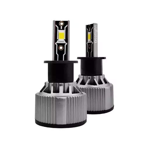 لامپ هدلایت LED اتولایت مدل S1 پایه H3 بسته 2 عددی