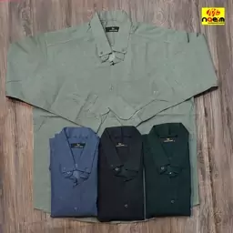 پیراهن سوپر سایز مردانه کتان سایز 3xl-5xl قواره دار