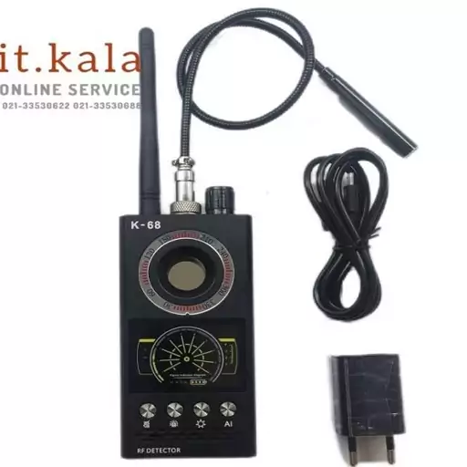 آشکارساز دوربین GPS و فرکانس یاب مدل K68