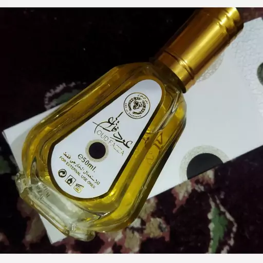 عطر خلیجی عود فزاع برند ارض الزعفران ادوپرفیوم 50 میل(پک 6 عددی)