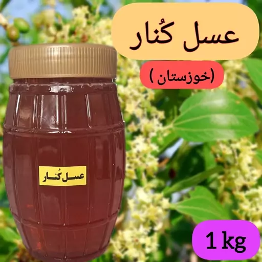 عسل کنار(خوزستان)برداشت خوزستان با عطر وطعم خاص(یک کیلویی)