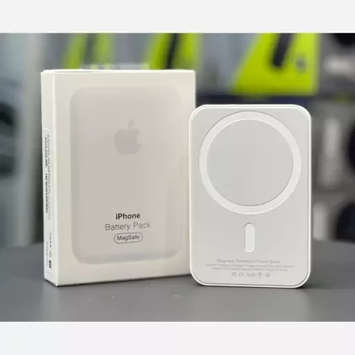 پاور بانک ipone  magsafe  باطری 5000mh