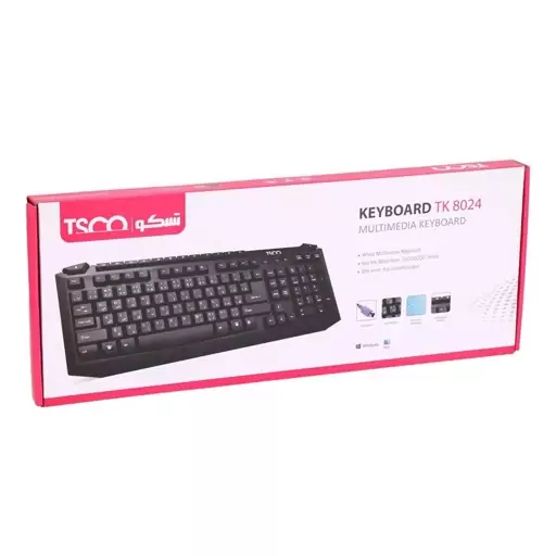 کیبورد تسکو مدل TK-8024 PS2