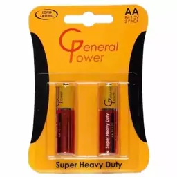 باتری قلمی GENERAL POWER بسته دو عددی