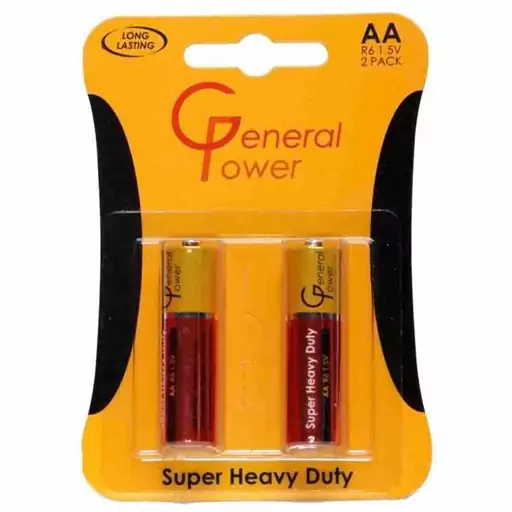 باتری قلمی GENERAL POWER بسته دو عددی