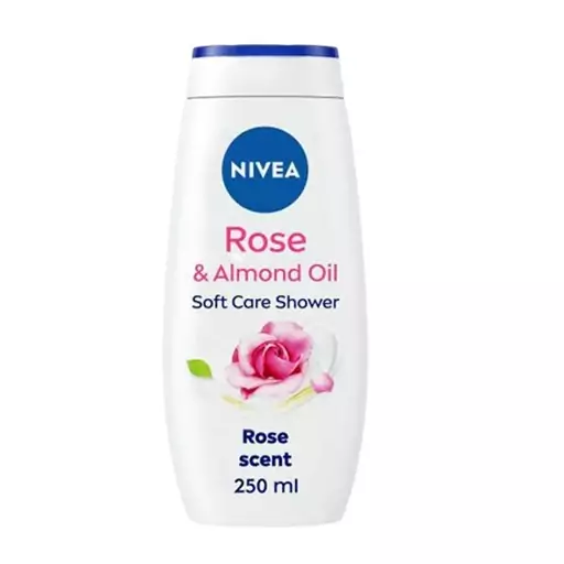 شامپو بدن نیوآ مدل Rose and Almond Oil حجم 250 میلی لیتر